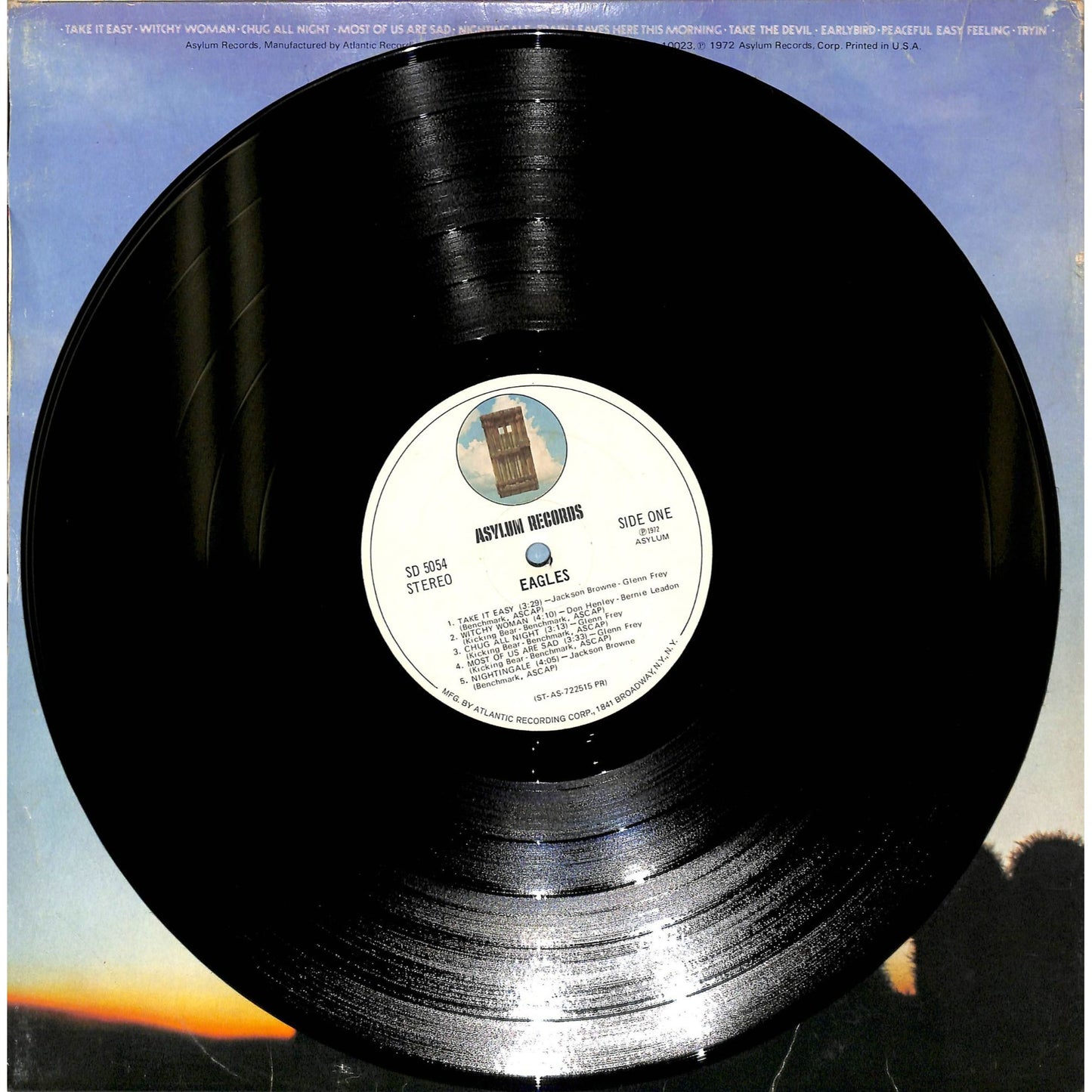 Eagles Self-Titled Vinyl Record SD-5054