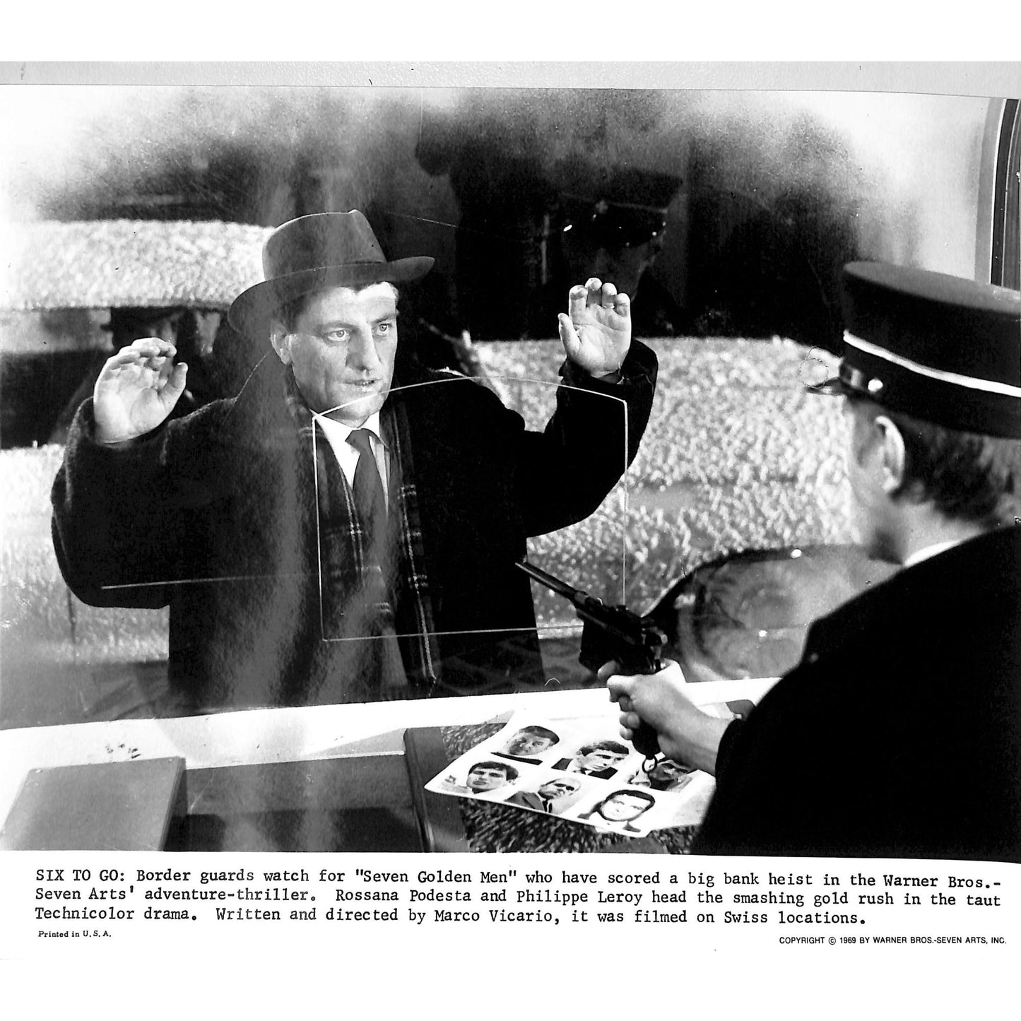 Seven Golden Men (1965) 5 Movie Still Set 8x10
