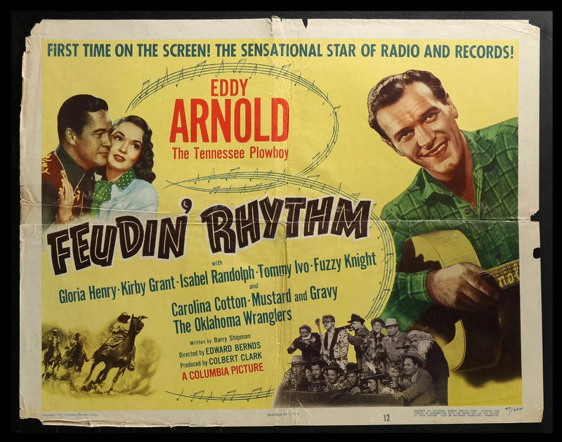 Feudin Rhythm (1949) Original Half-Sheet Movie Poster 22x28
