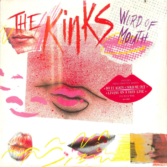 The Kinks - Word of Mouth Vinyl Record AL 8-8264