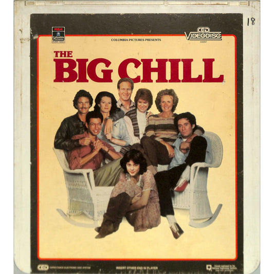 The Big Chill (1983) Vintage CED Videodisc TESTED WORKING