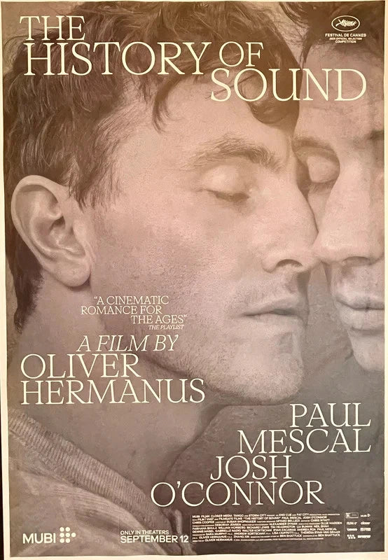 The History of Sound 2025 Original Movie Poster 27x40 DS Mescal OConnor