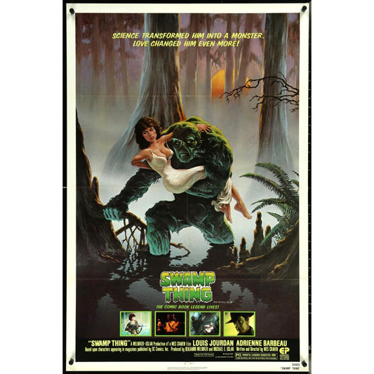 SWAMP THING NSS style (1982) Original Folded One-Sheet Movie Poster 27" x 41"