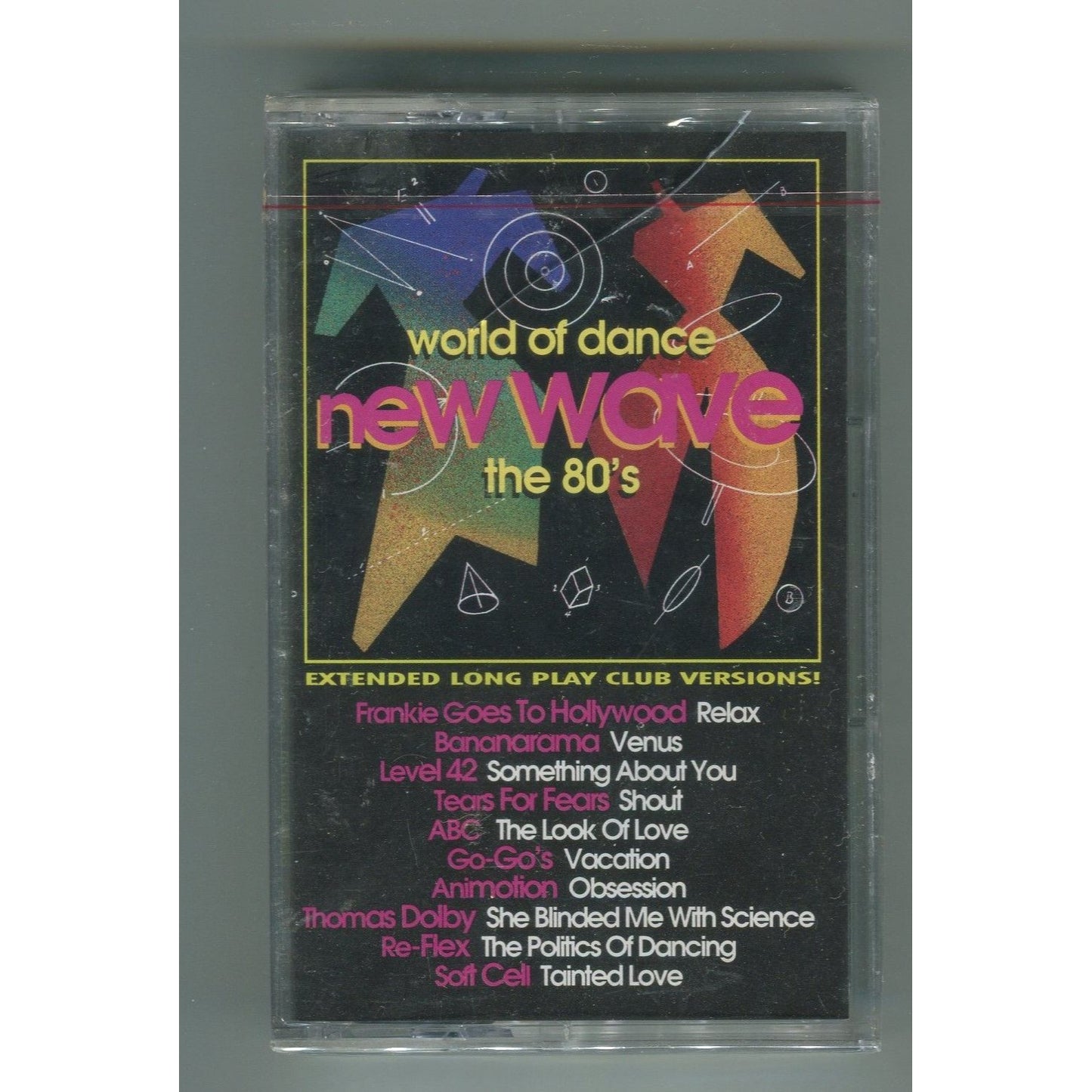World of Dance New Wave the 80's Cassette Tape NEW SEALED UNUSED