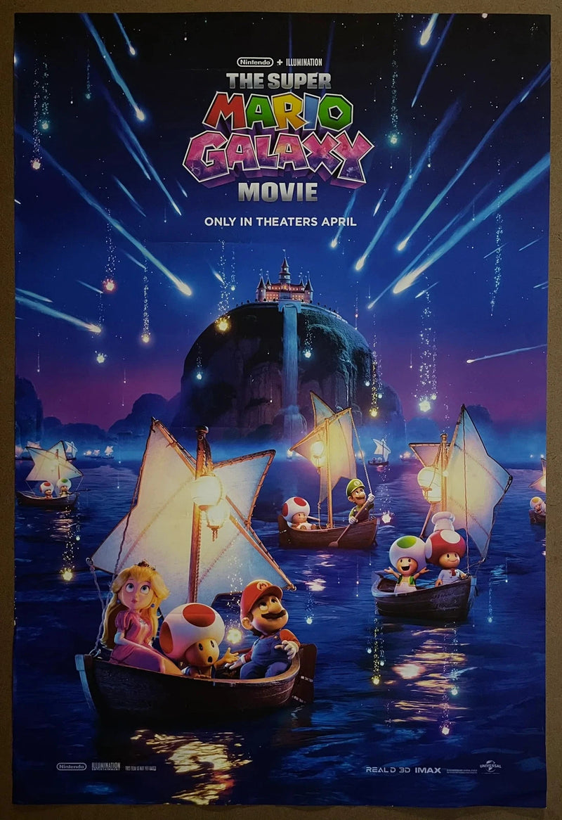 The Super Mario Galaxy Movie 2026 USA 27x40 DS Rolled Nintendo Poster