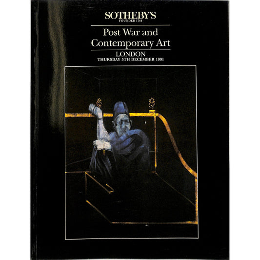Sotheby's Post War & Contemporary Art Auction Catalog December 5, 1991