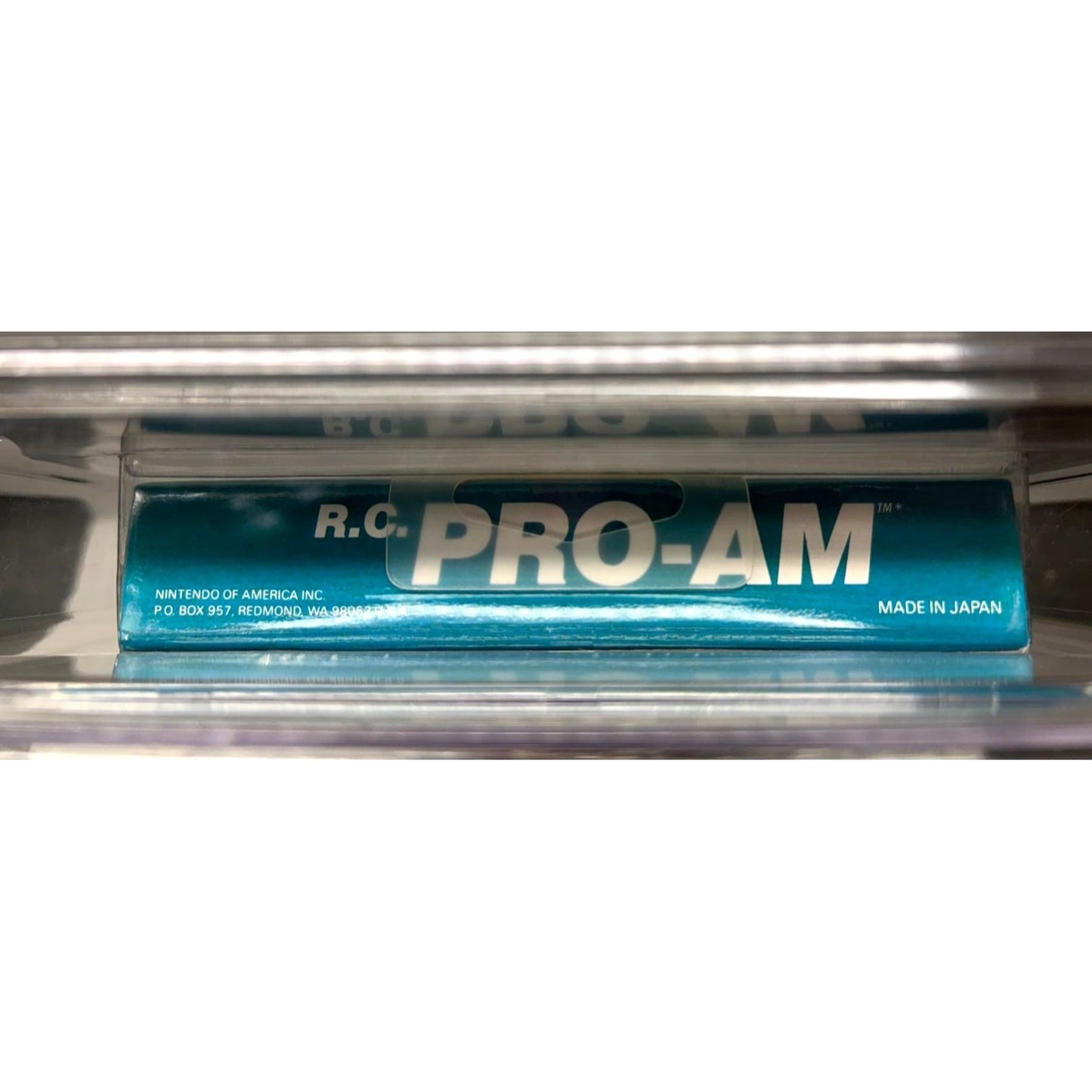 R.C. Pro-AM for Nintendo NES (1988) Sealed A+ and WATA Graded 9.8 Made in Japan