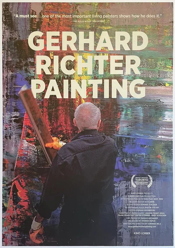 Gerhard Richter Painting 2011 Original Movie Poster 27x40 SS Corinna Belz