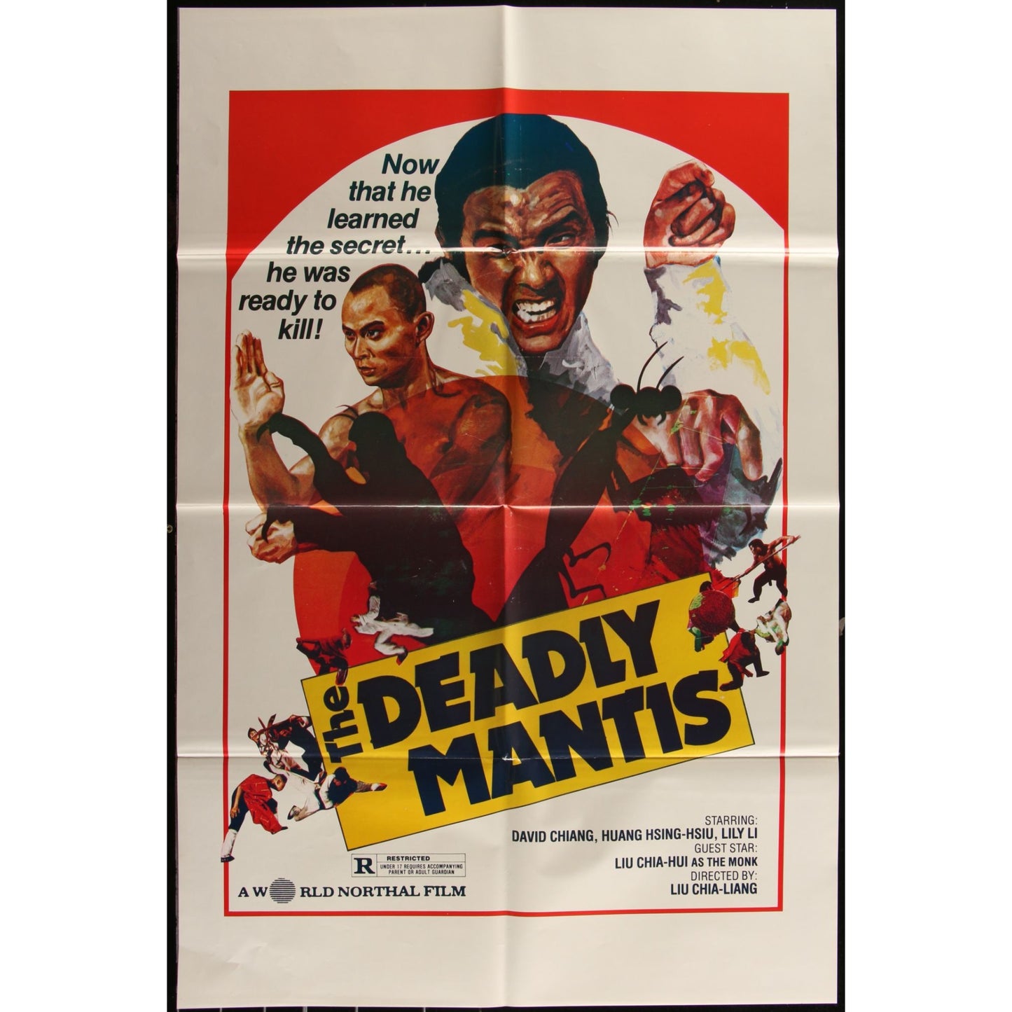LOT OF 21 KUNG FU ONE-SHEETS 1970s Orig. 27x41 Folded Martial Arts Movies EM2A1