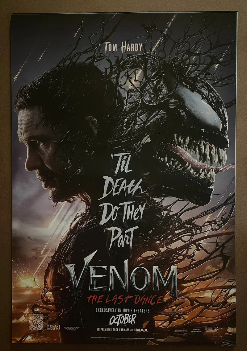 Venom The Last Dance 2024 Marvel US One-Sheet DS 27x40 Tom Hardy