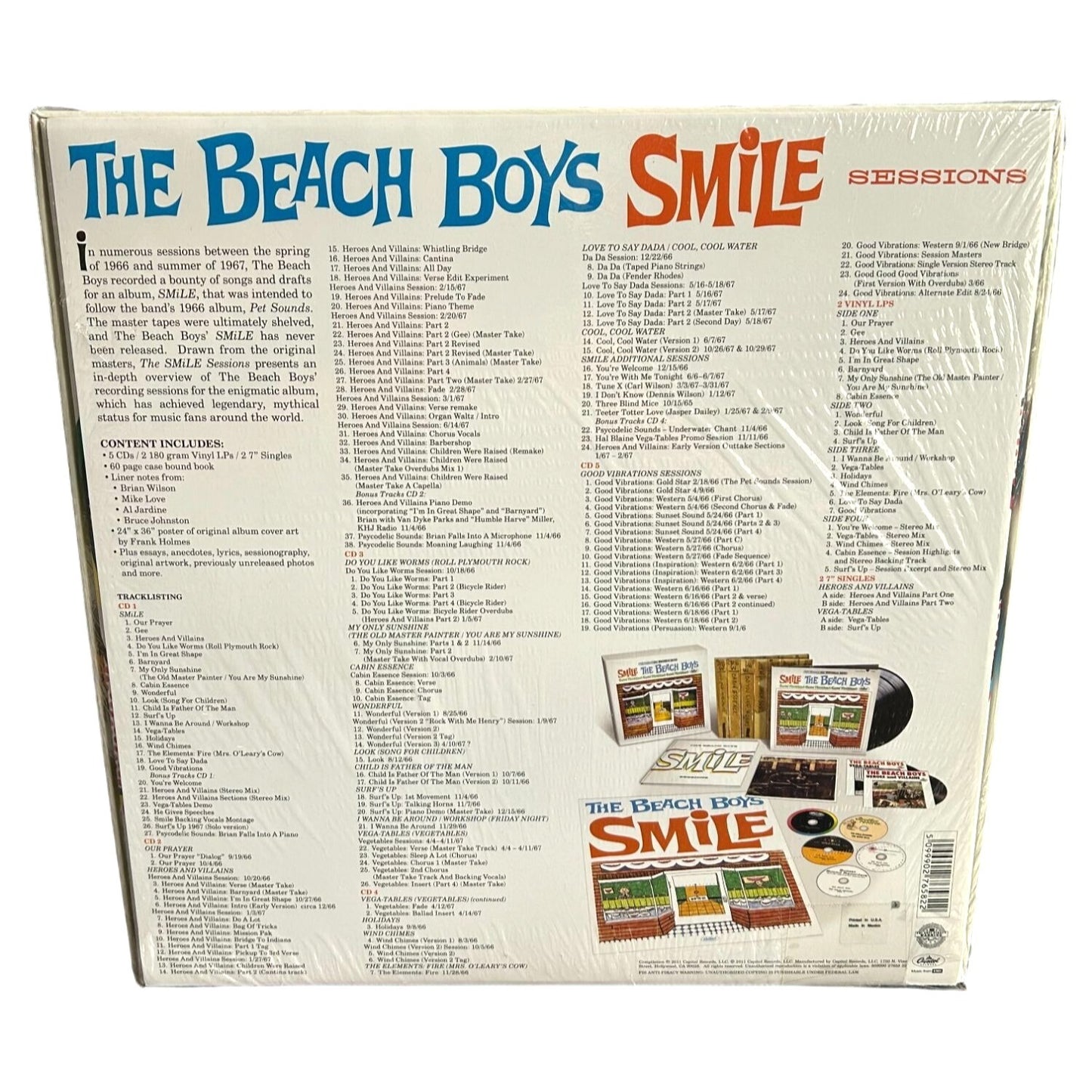 The Beach Boys – The Smile Sessions (2011, Capitol Records)