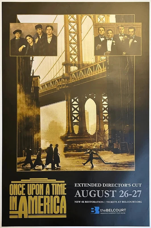 Once Upon a Time in America Extended Cut Original Poster 27x40 SS De Niro