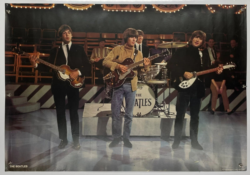 The Beatles Vintage Performance Poster 1960s TV Appearance Image 27x39