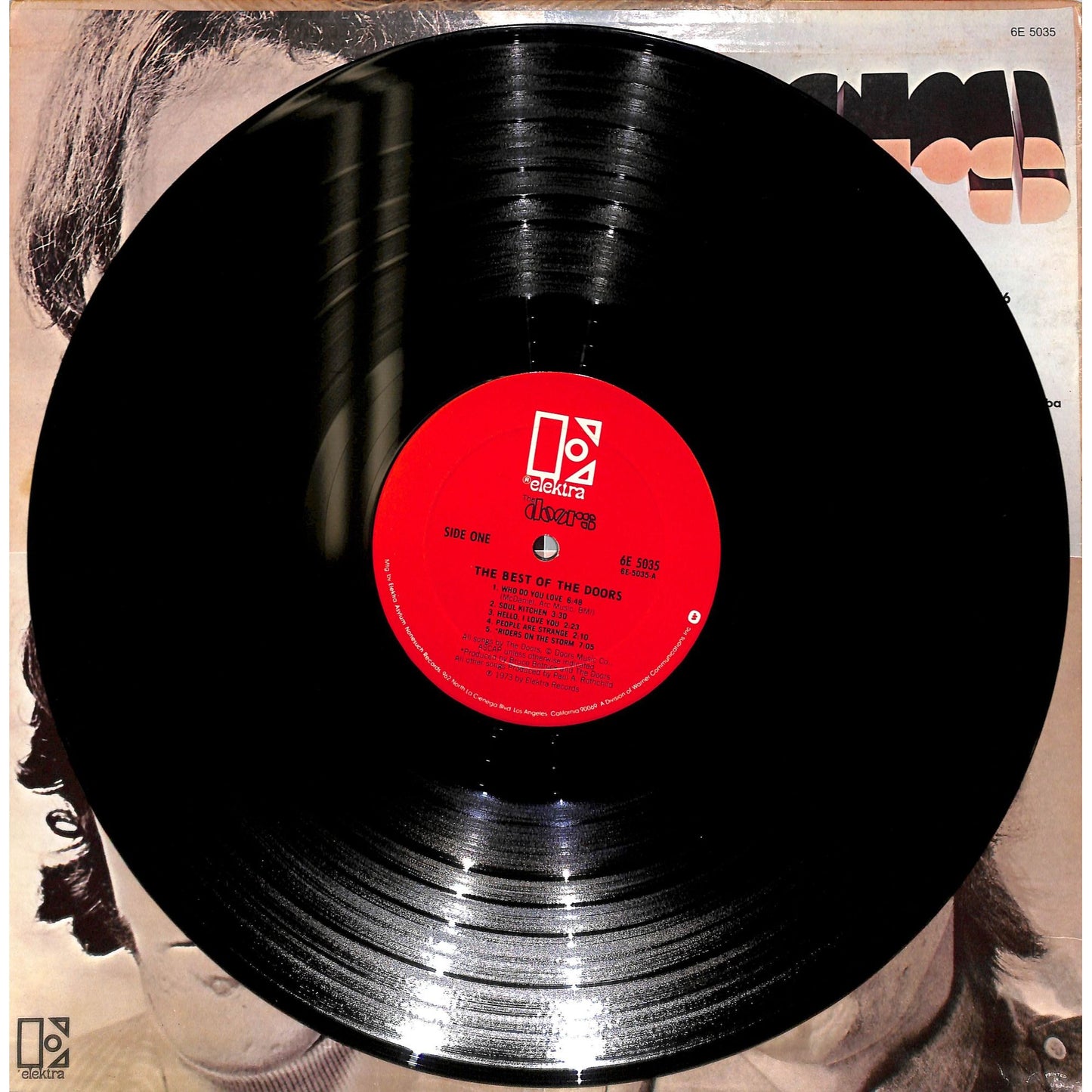 The Doors - The Best of The Doors Vinyl Record 6E-5035