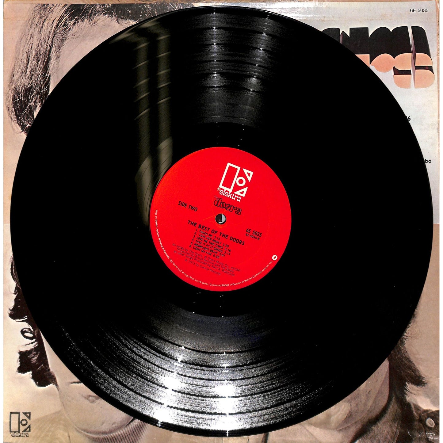 The Doors - The Best of The Doors Vinyl Record 6E-5035