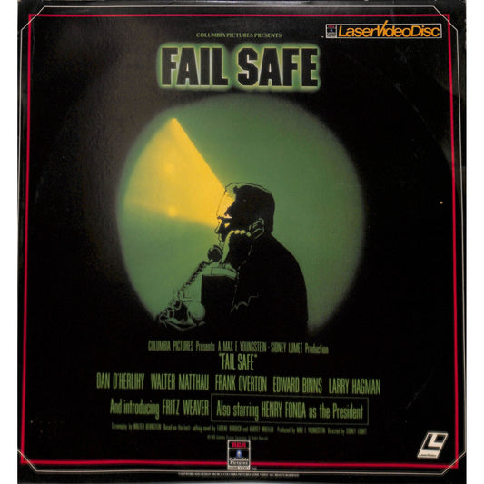 Fail Safe (1964) Laserdisc Video