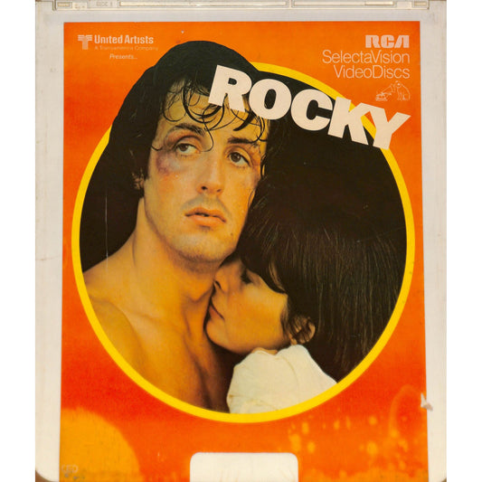 Rocky (1976) Vintage CED RCA SelectaVision Videodisc TESTED WORKING