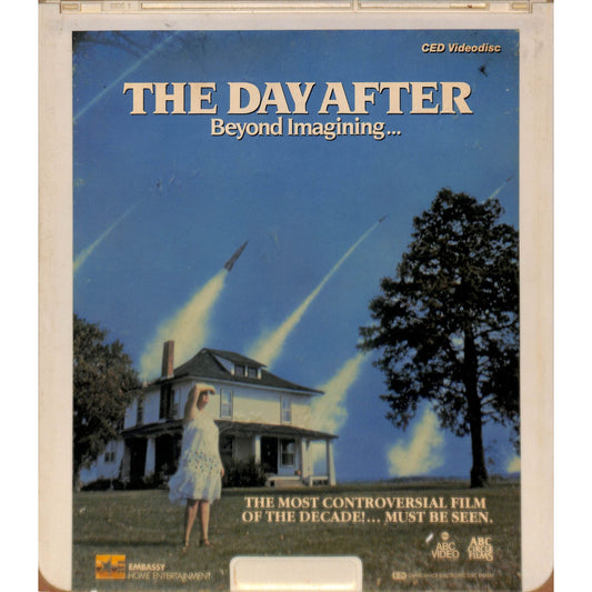 The Day After (1983) Vintage CED RCA SelectaVision VideoDisc TESTED WORKING