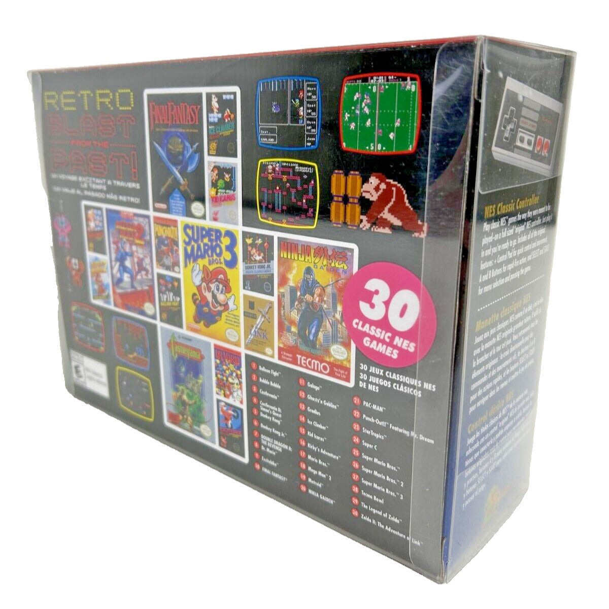 Nintendo Classic Edition NES Mini Game Console 30 Games + Controller
