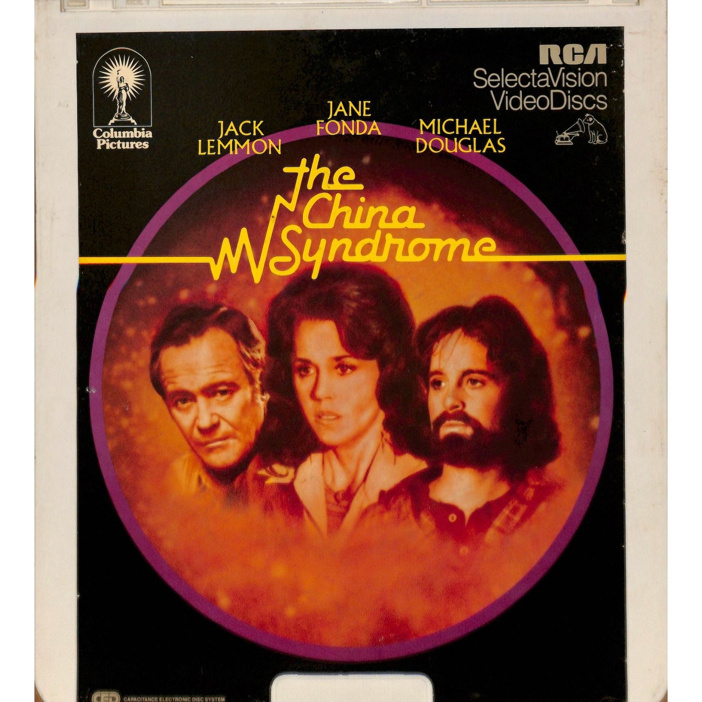 The China Syndrome (1979) Vintage CED RCA SelectaVision Videodisc TESTED WORKING