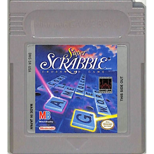 Super Scrabble (1991) Nintendo Game Boy Cartridge Tested