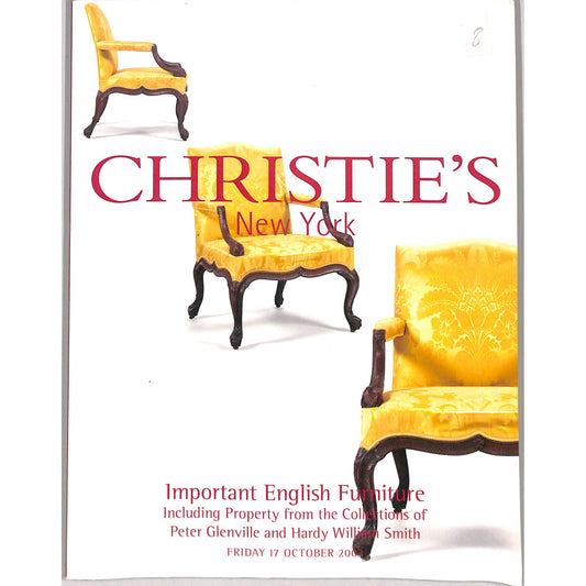 Christie's Important English Furniture Auction Catalog October 17, 2003
