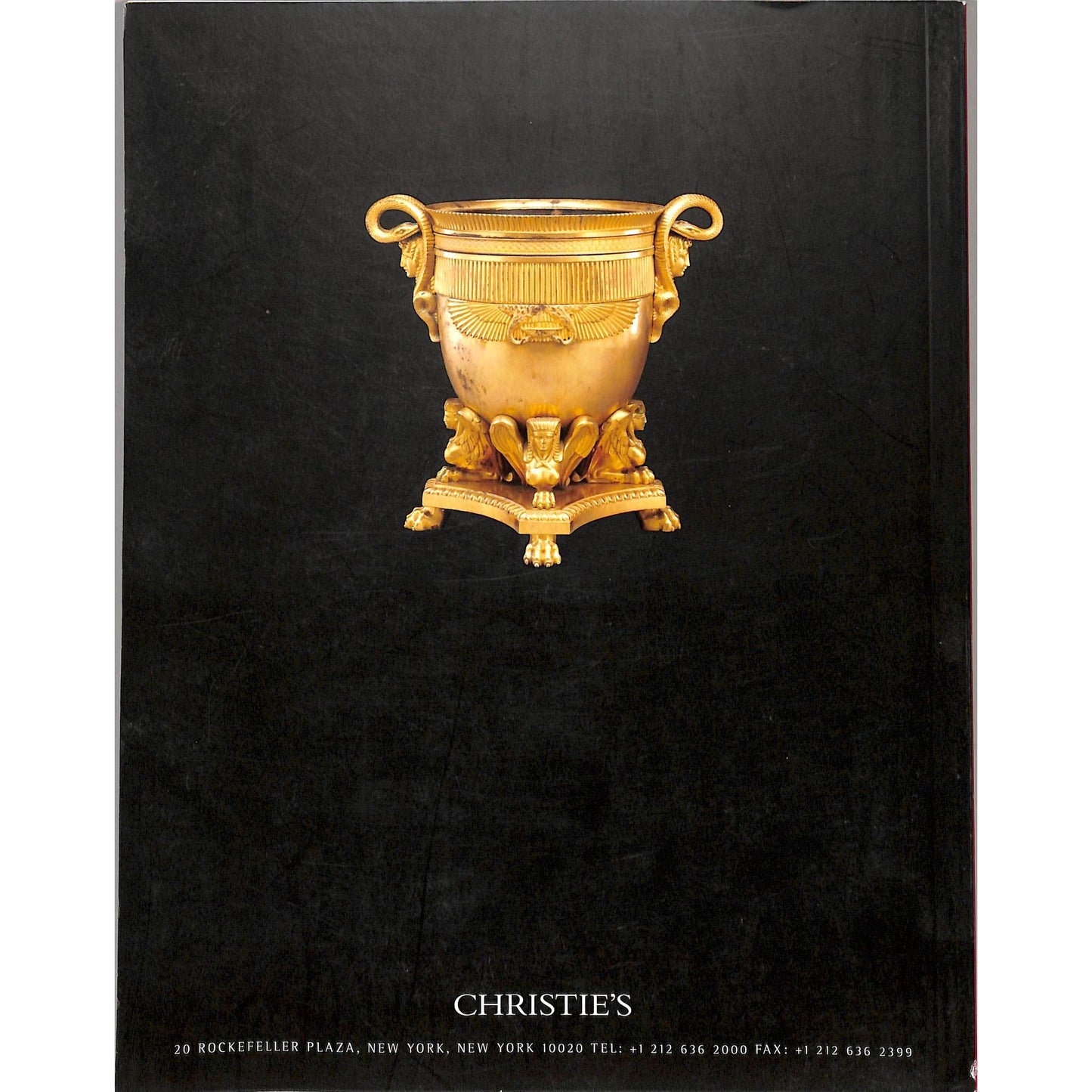 Christie's Important English Furniture Auction Catalog October 17, 2003
