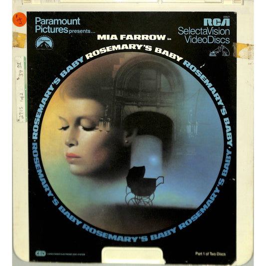 Rosemary's Baby (1968) Vintage Double CED Videodisc