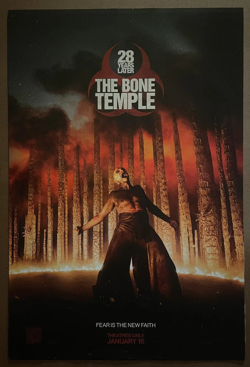 28 Years Later The Bone Temple 2025 Horror 27x40 DS Rolled Movie Poster