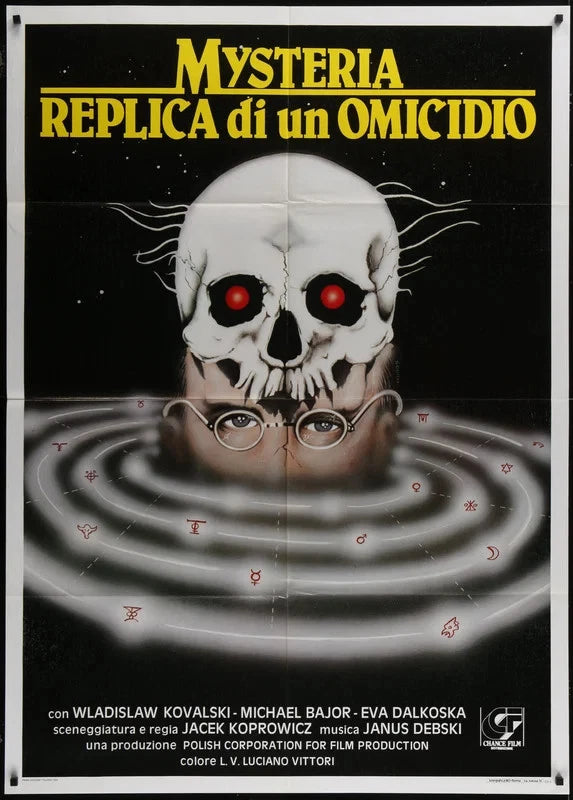 Medium 1985 Original Italian 1P Movie Poster 39x55 Jacek Koprowicz Horror Polish