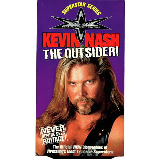 Kevin Nash: The Outsider! (1999) Wrestling VHS Tape