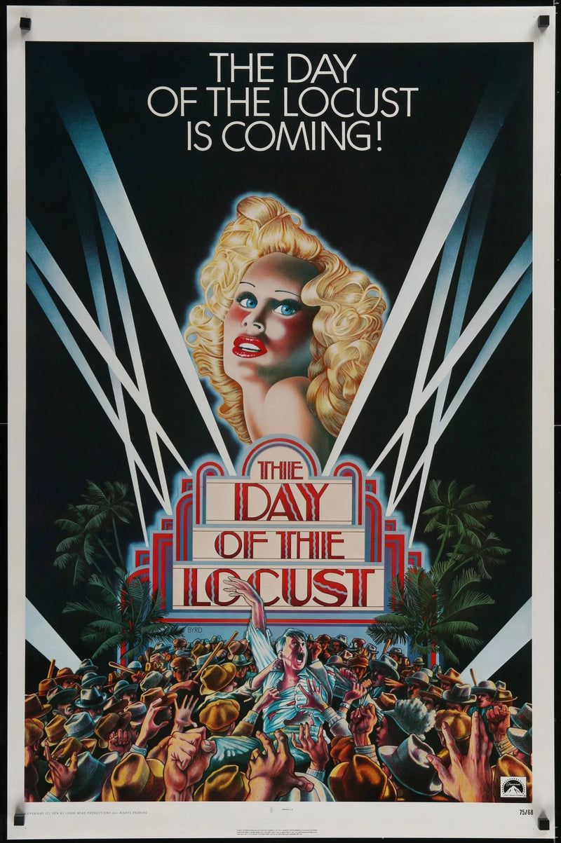The Day of the Locust 1975 Original USA One-Sheet Movie Poster Karen Black
