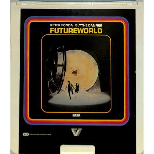 Futureworld (1976) Vintage CED Videodisc TESTED WORKING