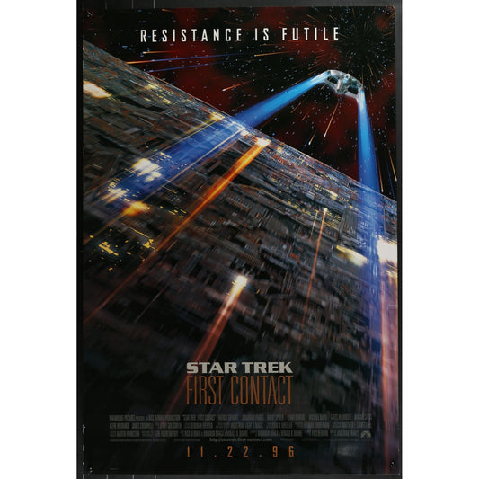 Star Trek: First Contact (1996) Original Single-sided Movie Poster Rolled 27x40