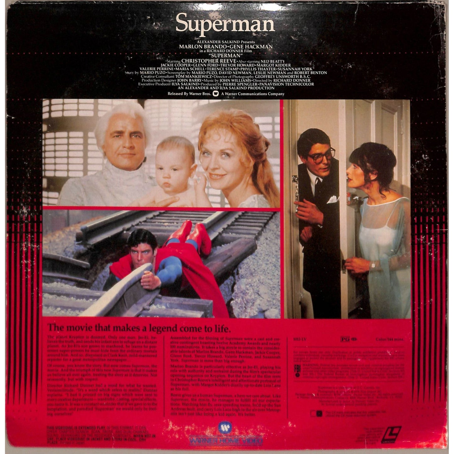 Superman (1978) Laserdisc