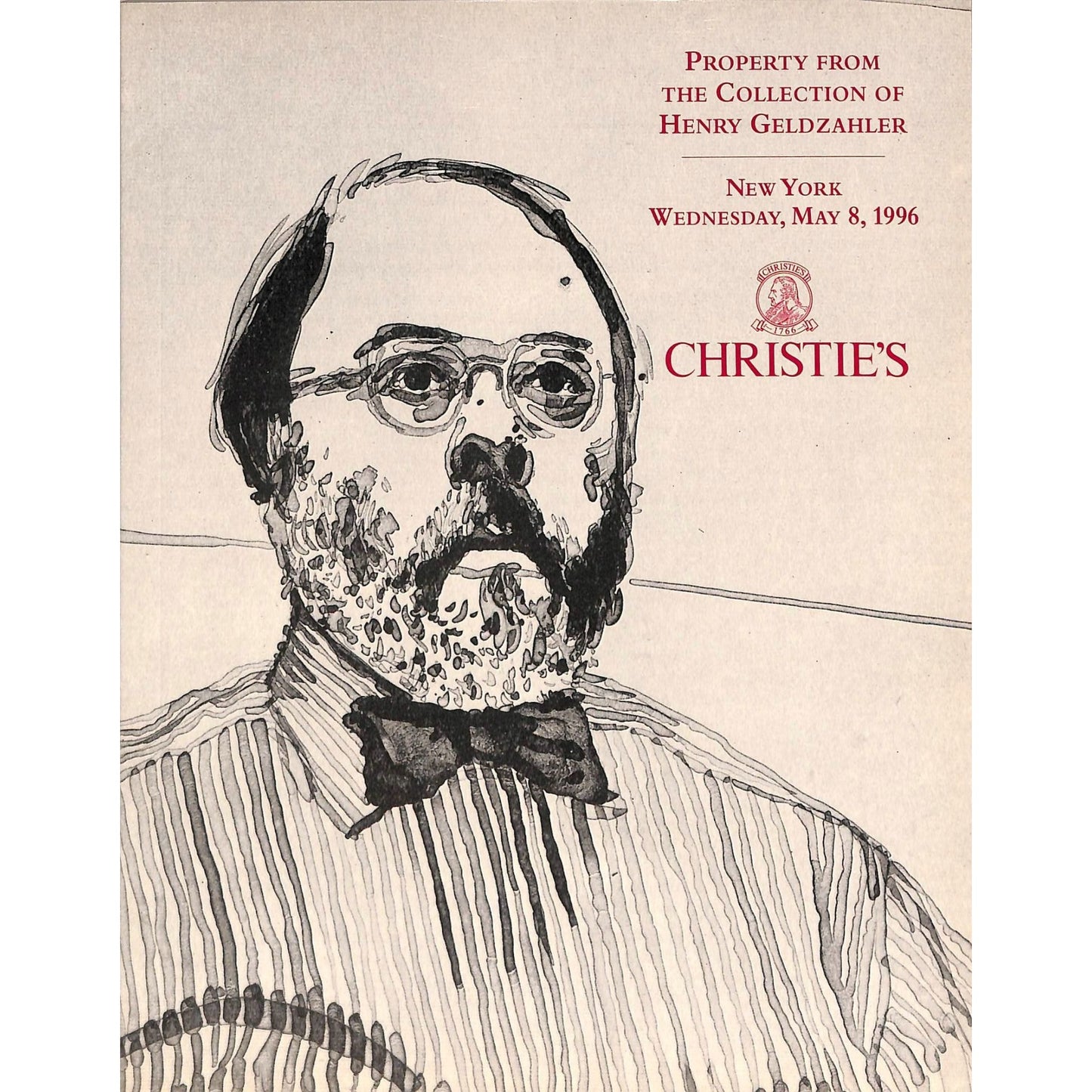 Christie's Collection of Henry Geldzahler Auction Catalog May 8, 1996