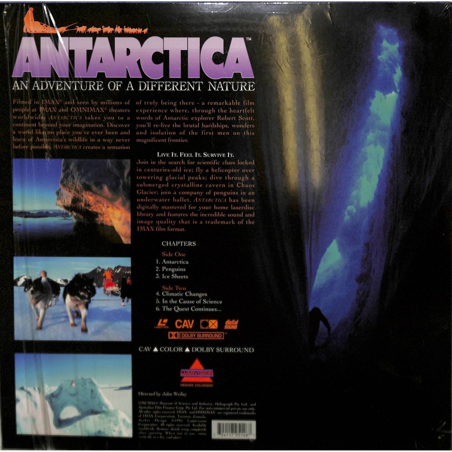 Antarctica (1991) Laserdisc
