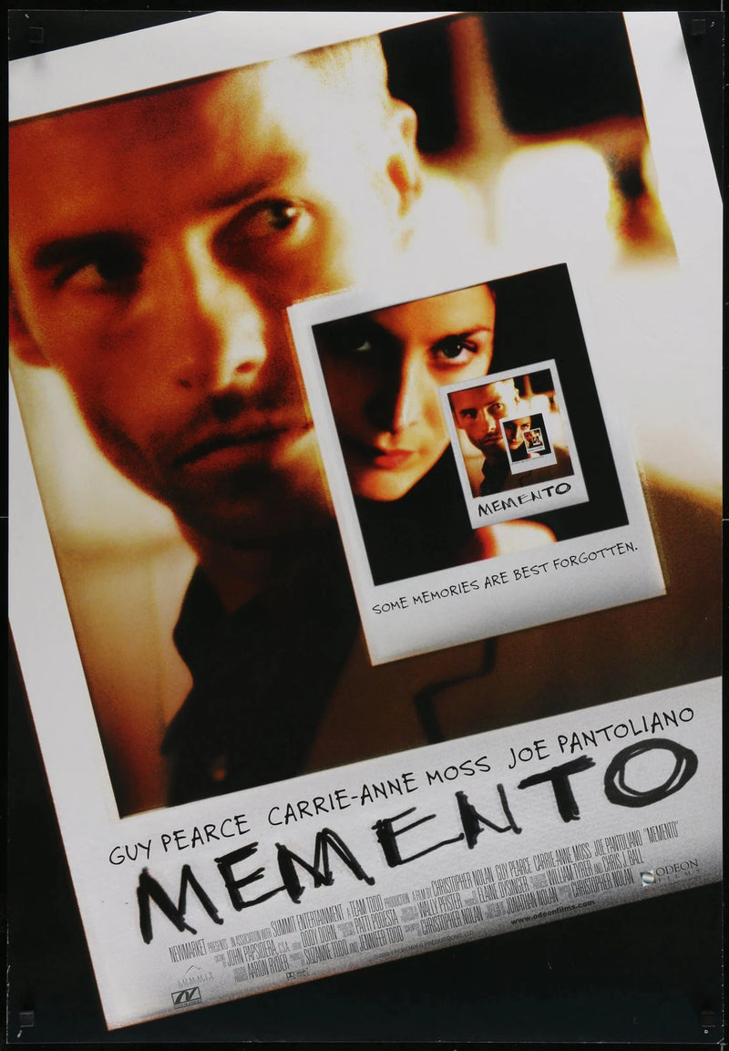 Memento 2000 Original USA One-Sheet Movie Poster Guy Pearce Christopher Nolan