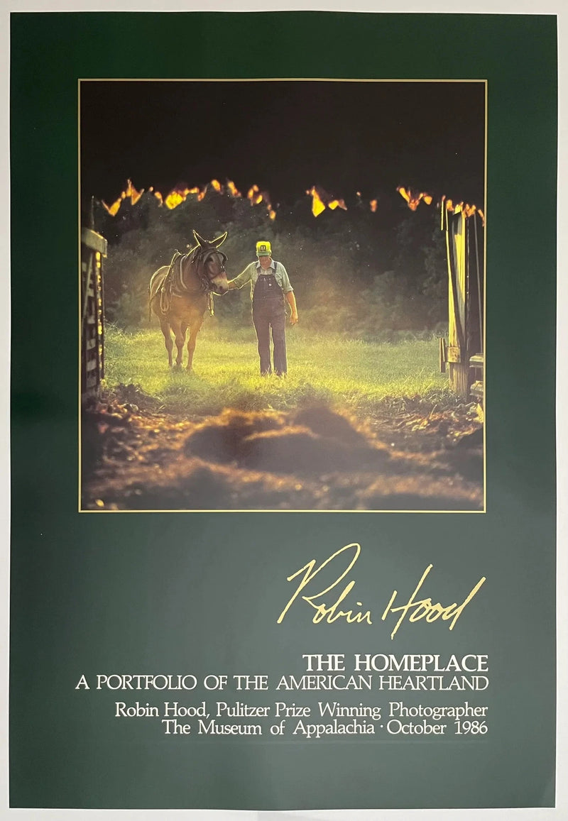 Robin Hood The Homeplace 1986 23x33.5 Museum Of Appalachia Poster