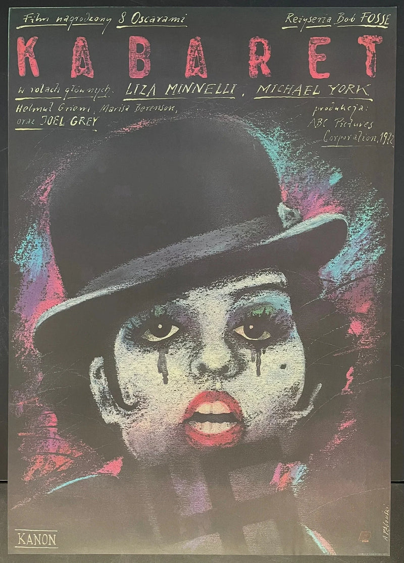 Kabaret (1988) Original Polish Poster 26x38