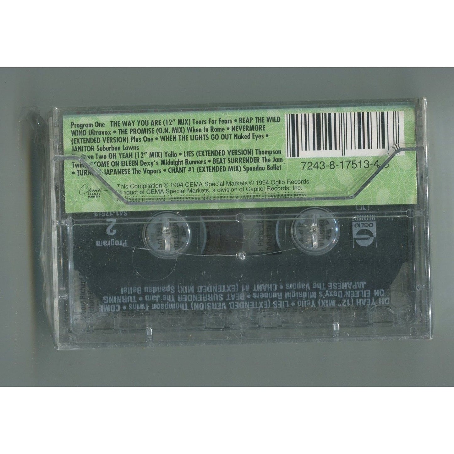 Richard Blade's Flashback Favorites Volume 4 Cassette Tape NEW SEALED UNUSED