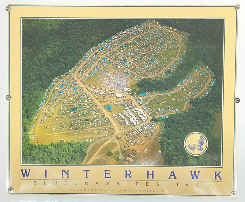 Winter Hawk Bluegrass Festival Rothvoss Farm NY R Poster 20x24