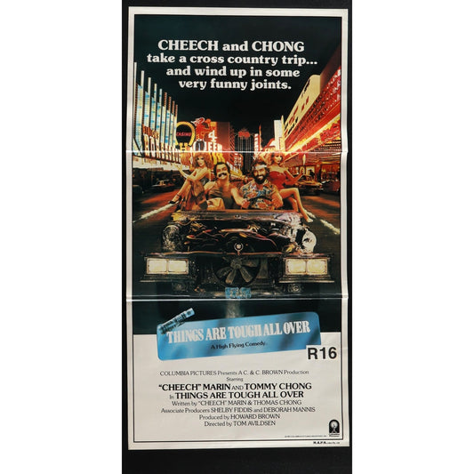 Things Are Tough All Over (1982) Original Australian Daybill Movie Poster