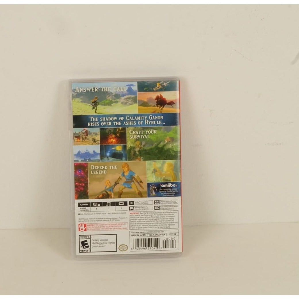Zelda Breath of the wild Nintendo Switch Game