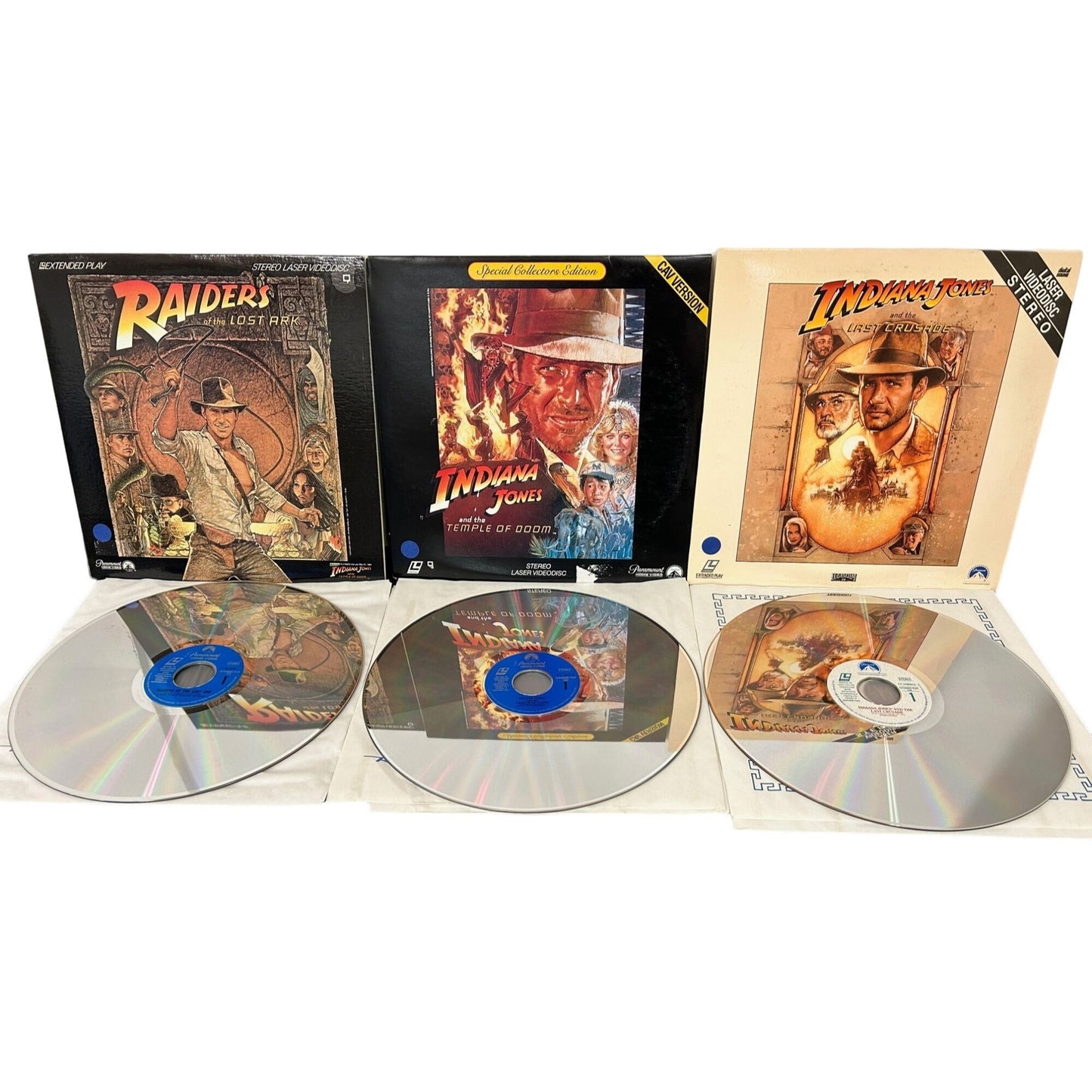 Indiana Jones Trilogy Laserdisc Collection