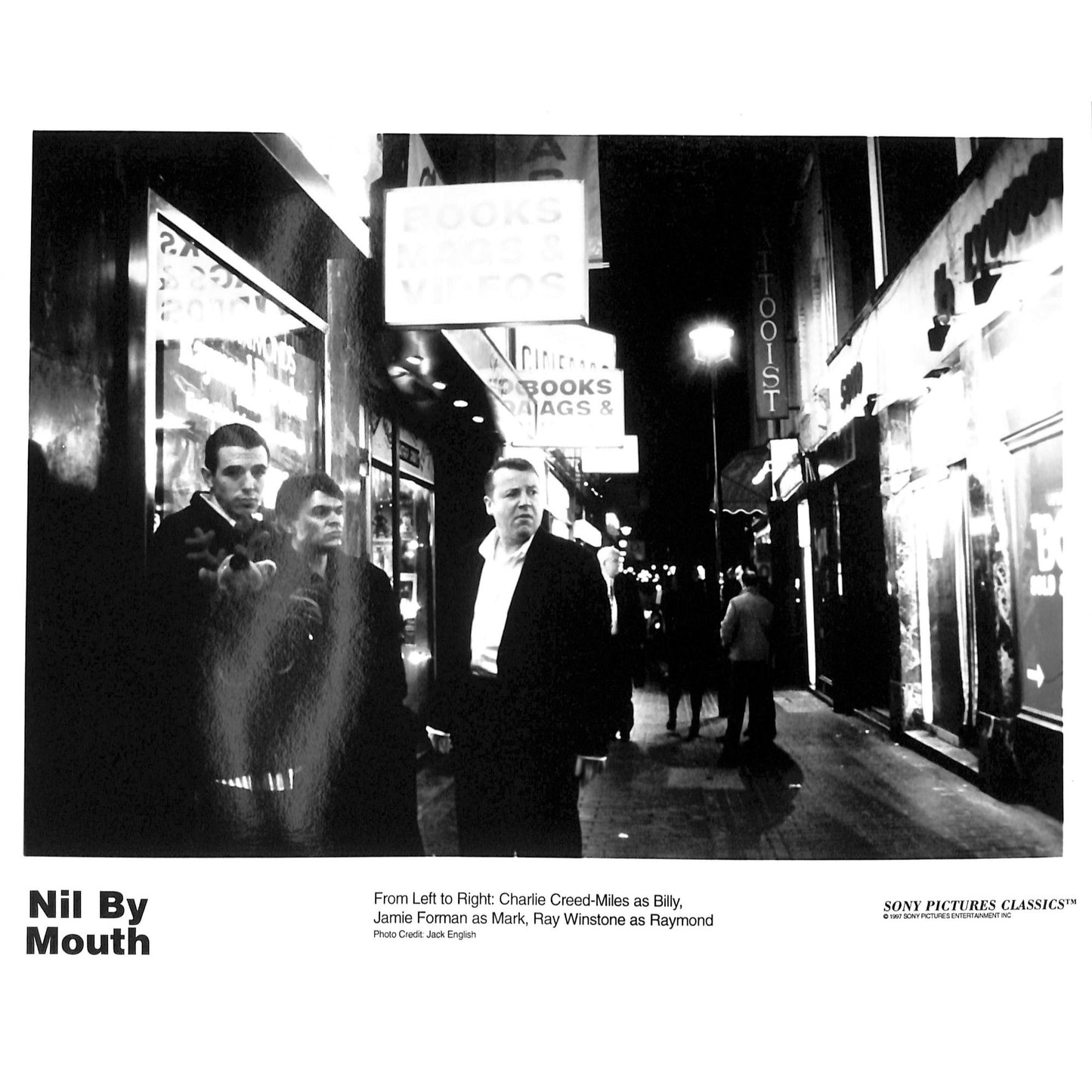 Nil by Mouth (1997) Charles C Miles, Jamie Forman, Ray Winstone Movie Still 8x10