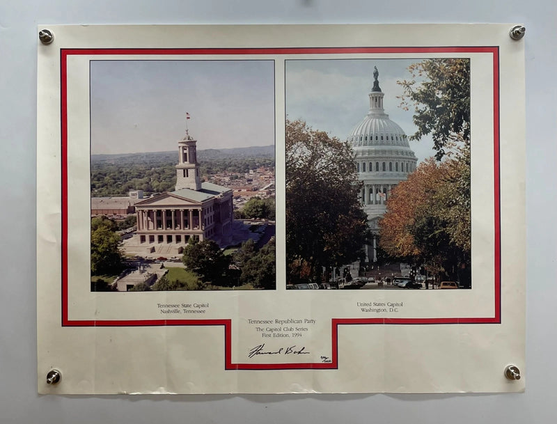 1994 Tennessee Republican Party Capitol Club Series Poster 16x21