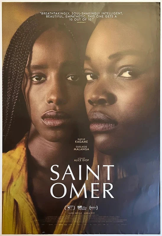 Saint Omer 2022 Original Movie Poster 27x40 DS Alice Diop