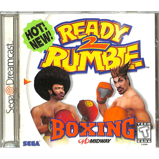 Ready 2 Rumble Boxing (1999) Sega Dreamcast Disc in Original Case