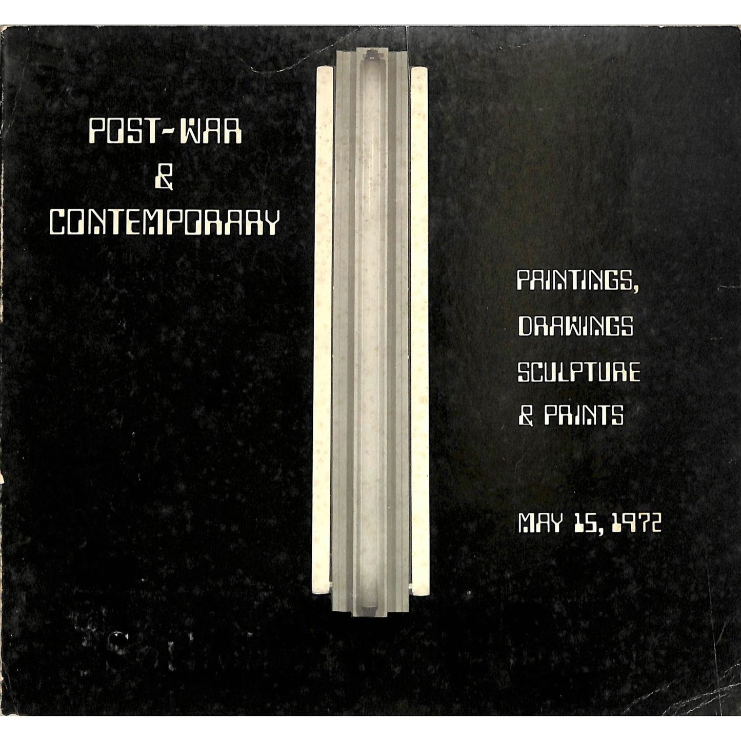 Sotheby's Post War & Contemporary Art Auction Catalog May 15, 1972